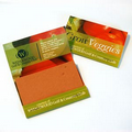 Large Seed Paper Matchbook (3 Rectangle Swatches) - Veggie, 2-Sided